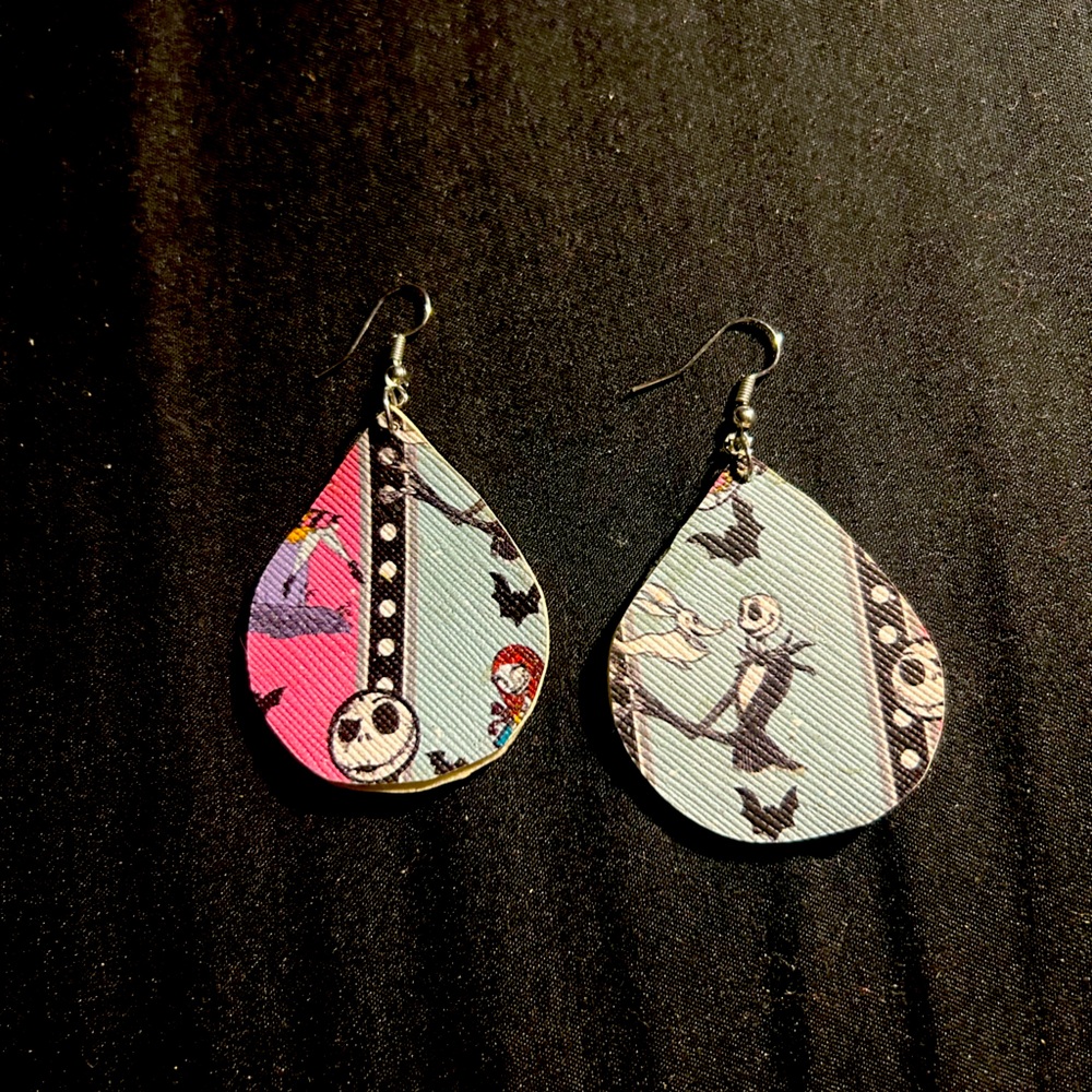Nightmare before Christmas earrings.